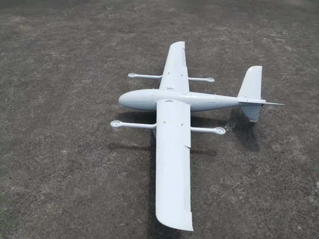 long endurance drone 3 hours VTOL V tail for mapping surveillance