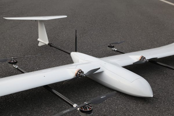 T tail VTOL 1-2KG payload 2-3 hours endurance for surveillance